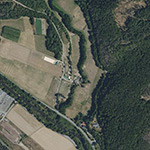 Die Lage von Füllnhäuser Mühle im Orthofoto