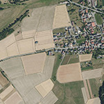 Die Lage von Kleinscher Hof im Orthofoto