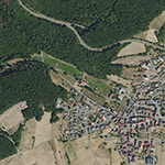 Die Lage von Ratzenmühle im Orthofoto