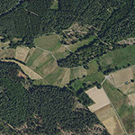 Die Lage von Weidstaff im Orthofoto