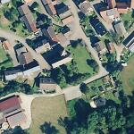 Die Lage von Wiesenfeld, Johanniterkommende im Orthofoto