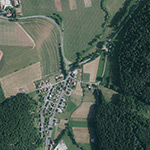 Die Lage von Ottenshammer im Orthofoto