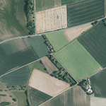 Die Lage von Diemelgau im Orthofoto