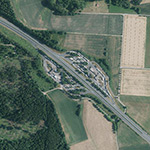 Die Lage von Raststätte am Biggenkopf im Orthofoto