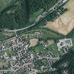 Die Lage von Drahthammer im Orthofoto