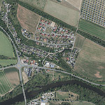 Die Lage von Lieschensruh im Orthofoto