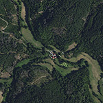 Die Lage von Bärenmühle im Orthofoto