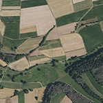 Die Lage von Gernshausen im Orthofoto