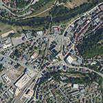Die Lage von Hadebrandsdorf im Orthofoto