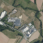 Die Lage von Herrenwiese im Orthofoto