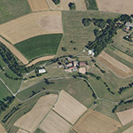 Die Lage von Neue Hütte im Orthofoto