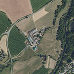 Die Lage von Köhlermühle im Orthofoto