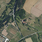 Die Lage von Papiermühle im Orthofoto