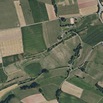 Die Lage von Beringsdorf im Orthofoto