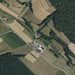 Die Lage von Bernsmühle im Orthofoto