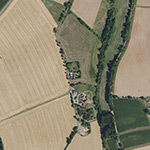 Die Lage von Haus am Mühlenweg im Orthofoto