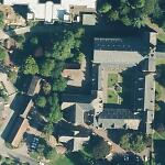 Die Lage von Haina, Zisterzienserkloster im Orthofoto