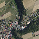 Die Lage von Löhlbacher Mühle im Orthofoto