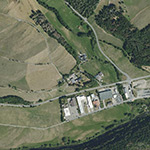 Die Lage von Oberndorf im Orthofoto