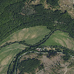 Die Lage von Friedenthal im Orthofoto