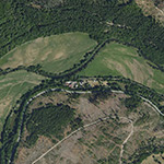 Die Lage von Papiermühle im Orthofoto