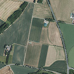 Die Lage von Brühnen Wiese im Orthofoto