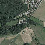 Die Lage von Alte Wiese im Orthofoto