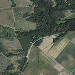 Die Lage von Hängetal im Orthofoto