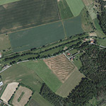 Die Lage von Gipsmühle im Orthofoto