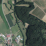 Die Lage von Brudermühle im Orthofoto