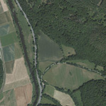 Die Lage von Ronighausen im Orthofoto