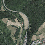 Die Lage von Scheuermühle im Orthofoto