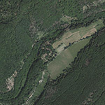 Die Lage von Eschelbach im Orthofoto
