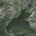 Die Lage von Oberste Mühle im Orthofoto