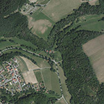 Die Lage von Stiegmühle im Orthofoto