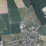 Die Lage von Sägewerk im Orthofoto