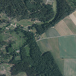 Die Lage von Bickersbusch im Orthofoto