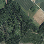 Die Lage von Altenhagen im Orthofoto