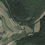 Die Lage von Hemmenroth im Orthofoto
