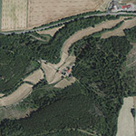 Die Lage von Reiherbach Mühle im Orthofoto