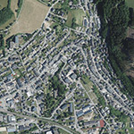 Die Lage von Willingen (Upland) im Orthofoto