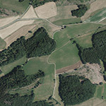 Die Lage von Meldinghausen im Orthofoto
