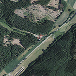 Die Lage von Godbeck im Orthofoto