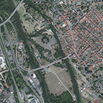 Die Lage von Hartgemühle im Orthofoto