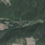 Die Lage von Frau Holle im Orthofoto