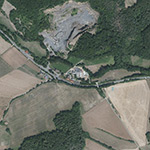 Die Lage von Schafhof im Orthofoto