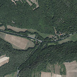 Die Lage von Kupferhütte im Orthofoto