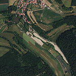 Die Lage von Schlagmühle im Orthofoto
