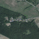 Die Lage von Glimmerode (Siedlung) im Orthofoto