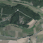 Die Lage von Gerolderode im Orthofoto